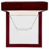 Personalized Heart Name Necklace – Custom Gift for Women