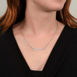 Personalized Heart Name Necklace – Custom Gift for Women