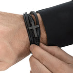 To My Son Cross Bracelet – Meaningful Gift from Dad