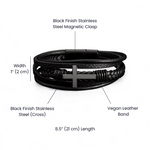 To My Son Cross Bracelet – Meaningful Gift from Dad