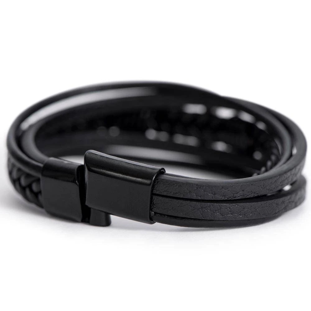 To My Son Cross Bracelet – Meaningful Gift from Dad