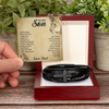 To My Son Cross Bracelet – Meaningful Gift from Dad