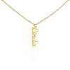 Personalized Vertical Name Necklace