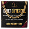 Built Different Cuban Link Chain – Stainless Steel Statement Necklace