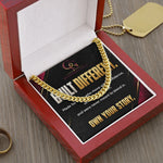 Built Different Cuban Link Chain – Stainless Steel Statement Necklace