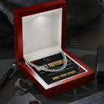Built Different Cuban Link Chain – Stainless Steel Statement Necklace