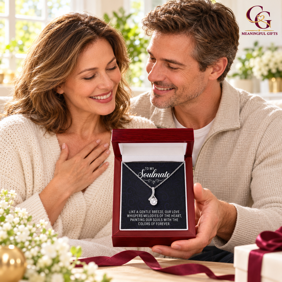 To My Soulmate - Alluring Beauty Necklace