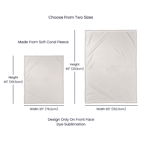 Faith Does Not Make Things Easy – Mink Touch Fleece Blanket
