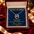 Luckly In Love Necklace - Gift for Her