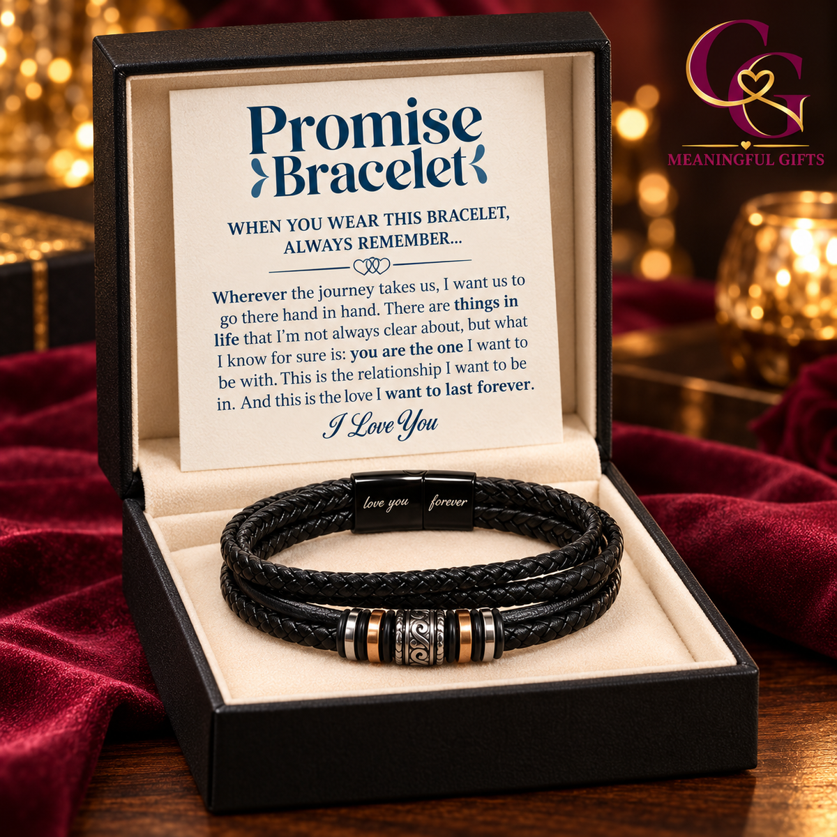 Love You Forever Promise (You Are the One) – Bracelet