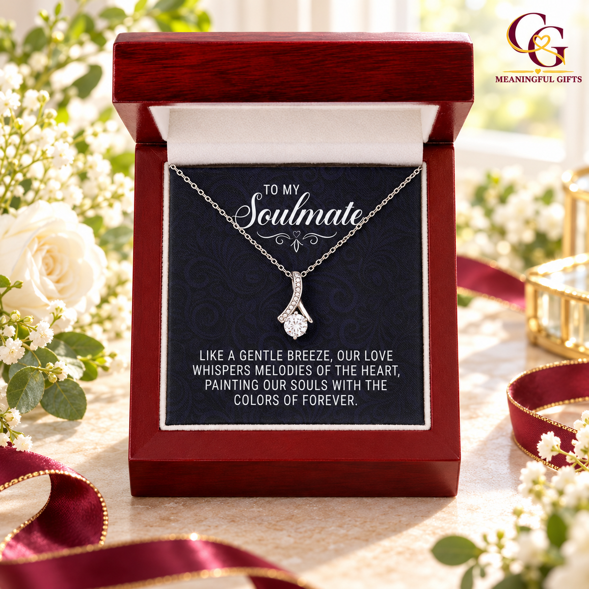To My Soulmate - Alluring Beauty Necklace