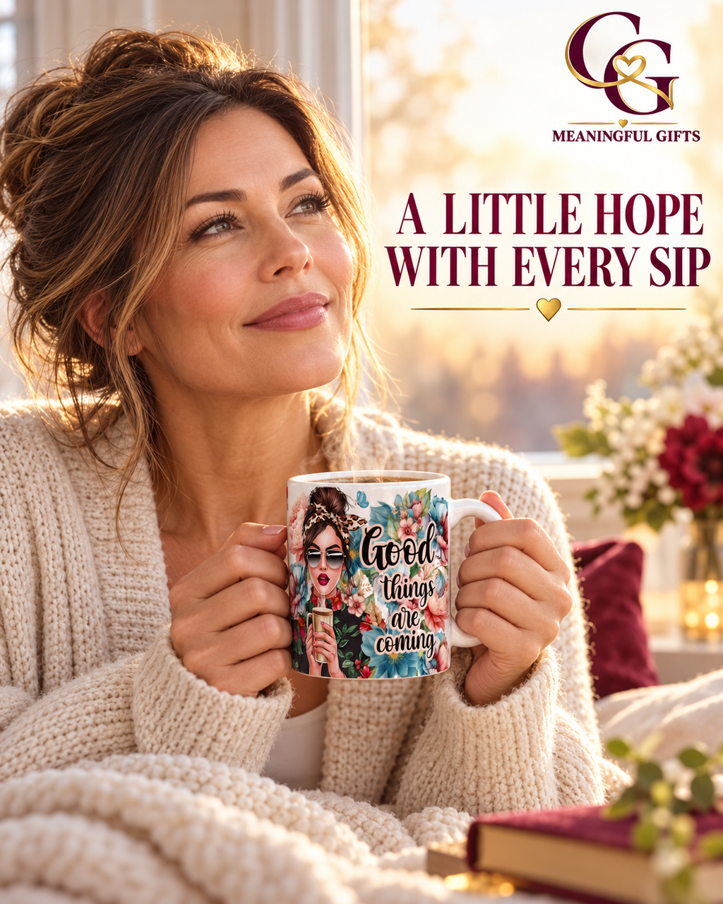 Good Things Are Coming Inspirational Mug – Encouragement Gift for Her