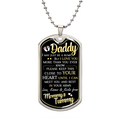 Dad To Be - Dog Tag Necklace