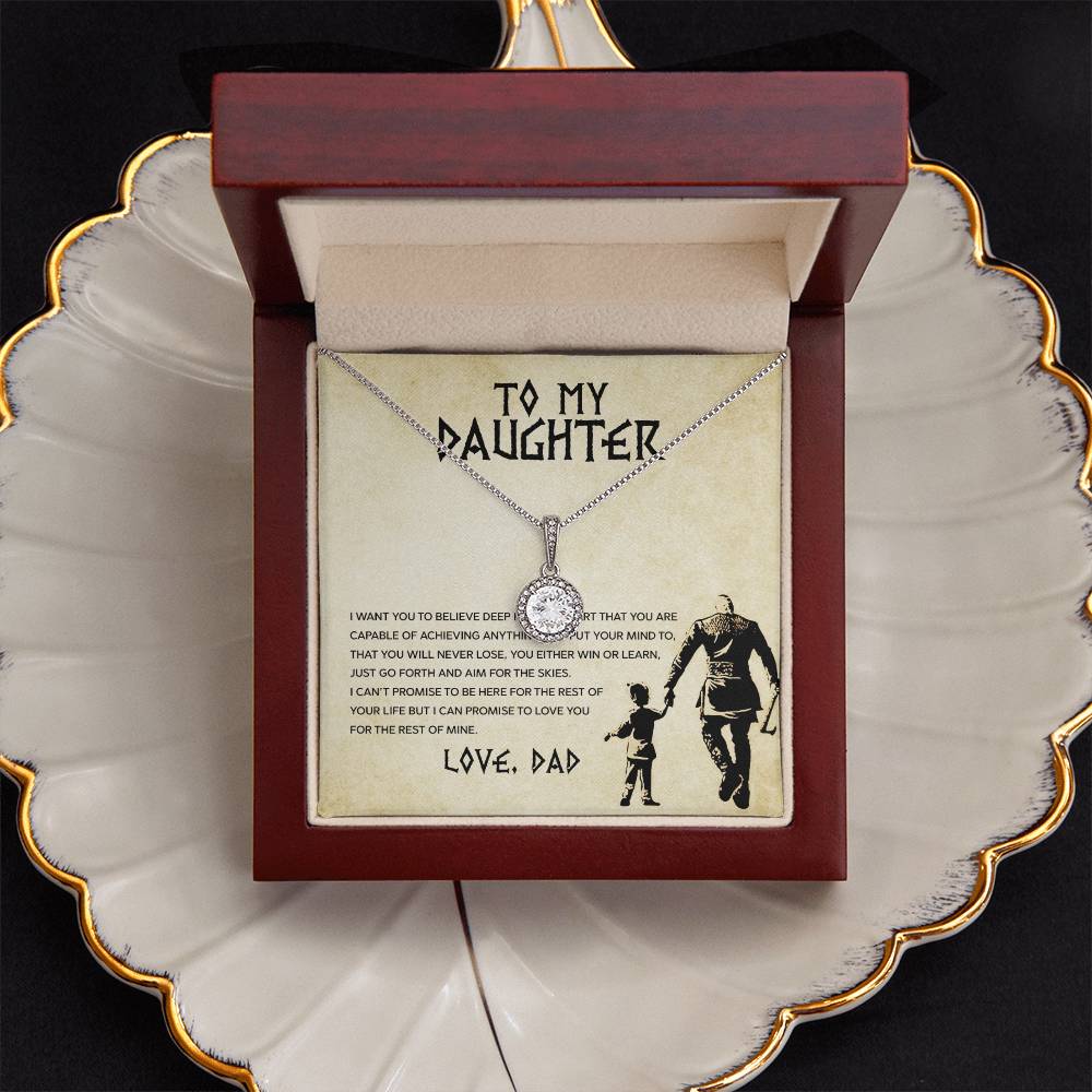 Inspirational Necklace for Son – Graduation Gift from Mom or Dad