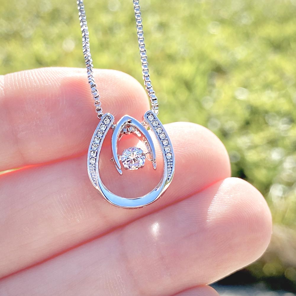 Luckly In Love Necklace - Gift for Her