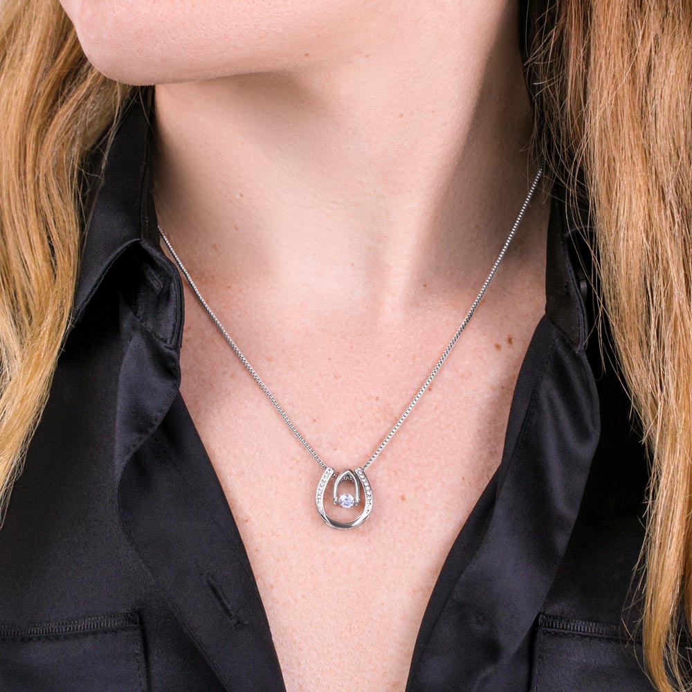 Luckly In Love Necklace - Gift for Her
