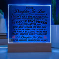 To My Daughter-in-Law Honor – Acrylic Square