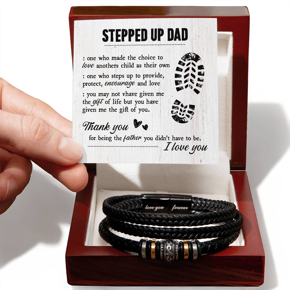 To My Stepdad Gift of Life – Bracelet