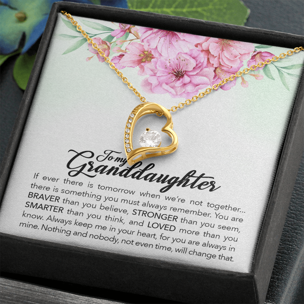 Brave Granddaughter - Forever Love Necklace