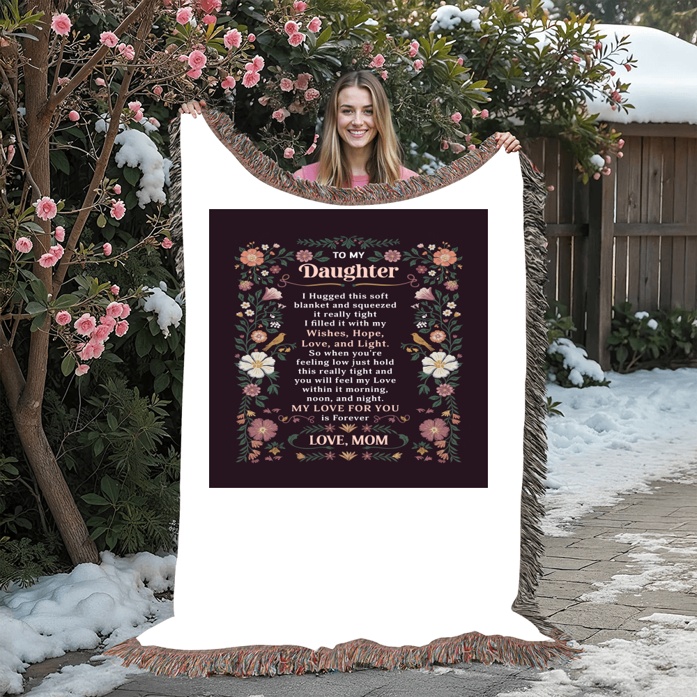 To My Daughter - Heirloom Blanket